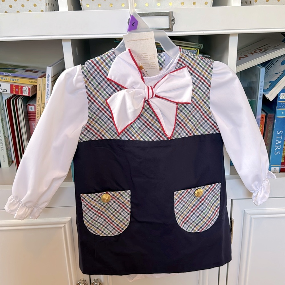 TBBC blouse and jumper 18-24 mos * brand new with tags*